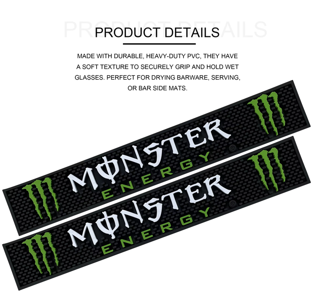 Rubber Bar Mat with Custom Logo – On the bar