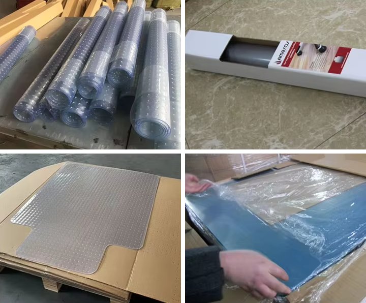 Clear PVC Office Chair Mat – Packaging