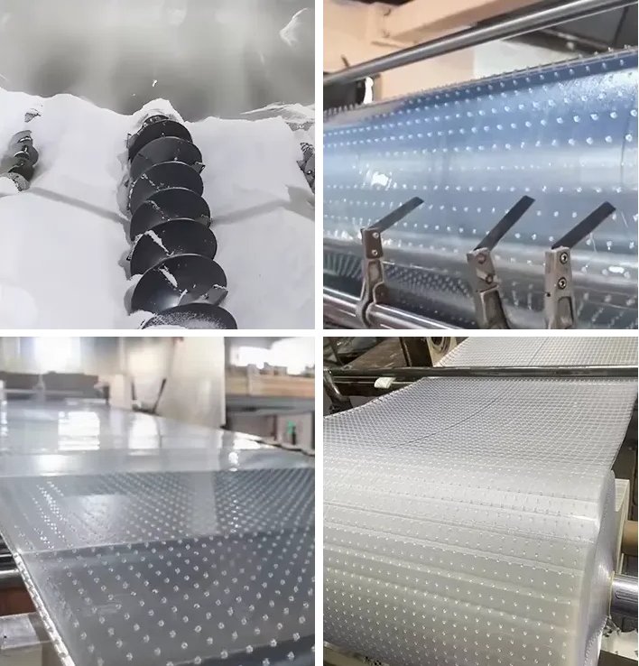 Clear PVC Office Chair Mat – Production line