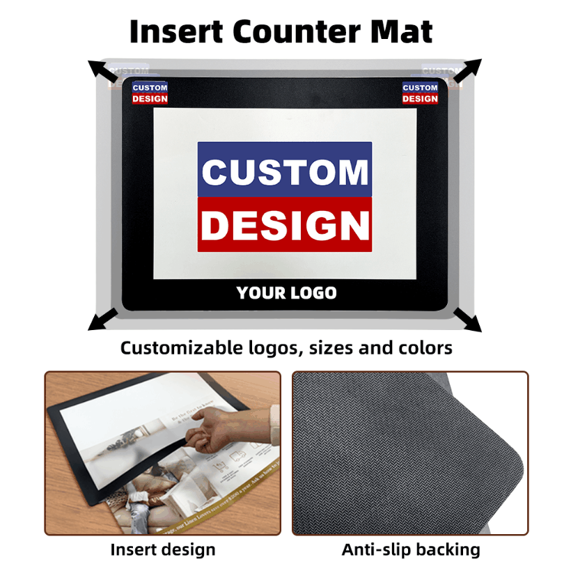 Insert-Window Counter Mat – Insert window detail